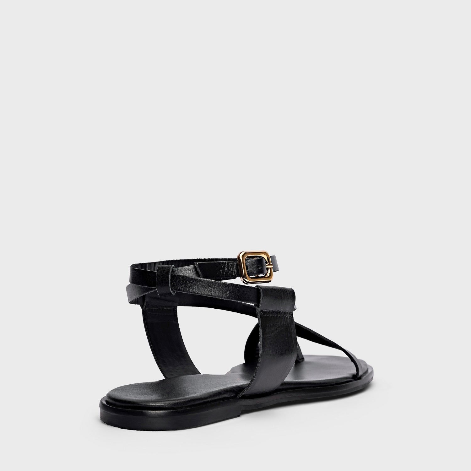 Cross Strap Toe-Ring Sandal