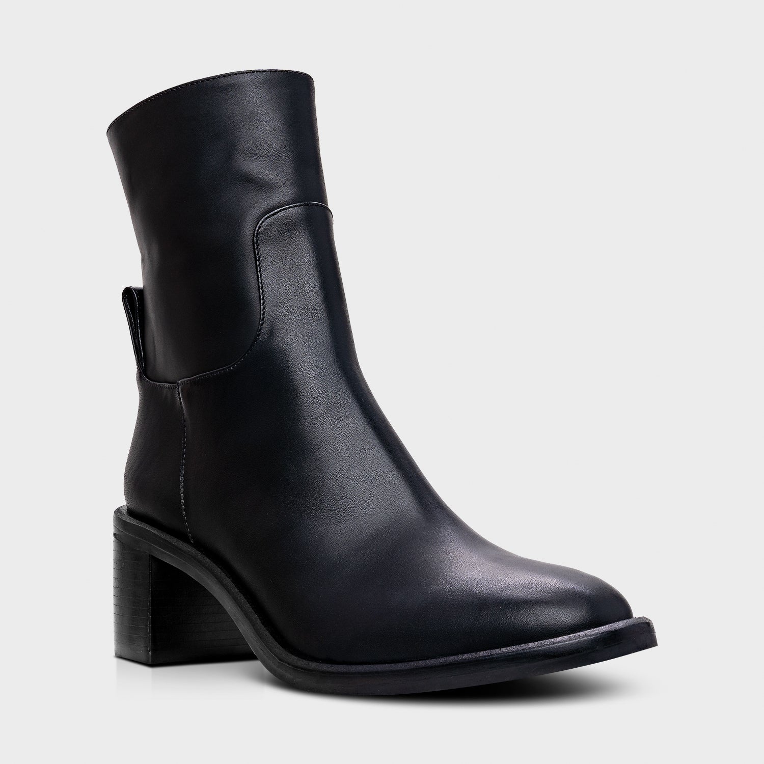 Classic Round Toe Ankle Boot