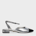 Bicolor Slingback Flat