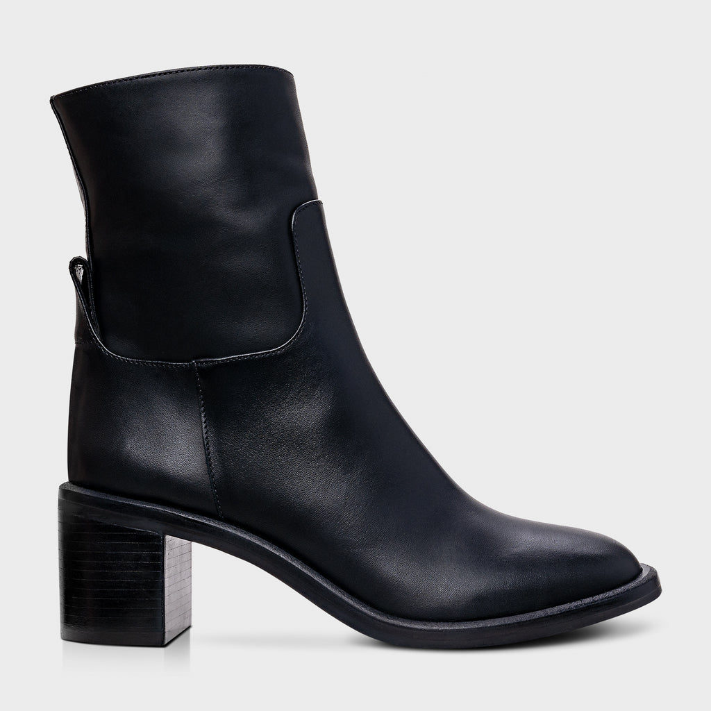 Classic Round Toe Ankle Boot