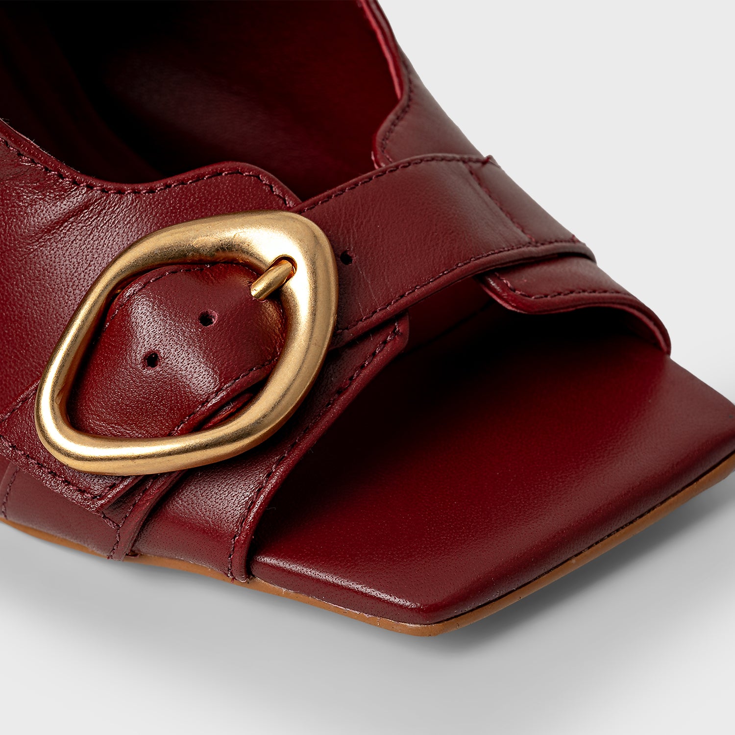 Double Buckle Open Mule (Ipanema)